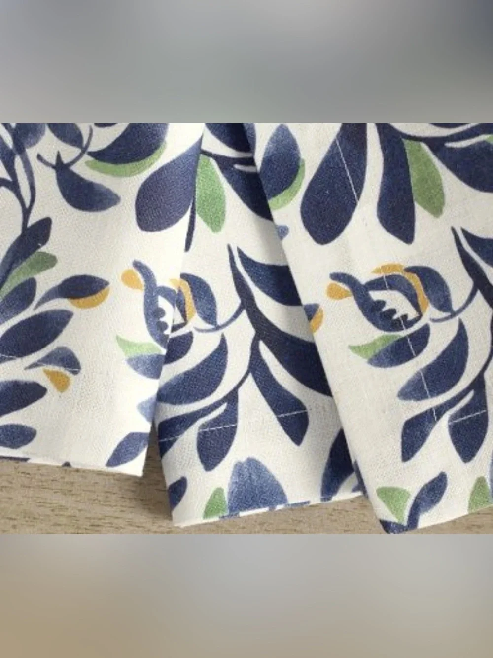 Pottery Barn Puebla Organic Cotton Napkins ~ ( Set of 4 )